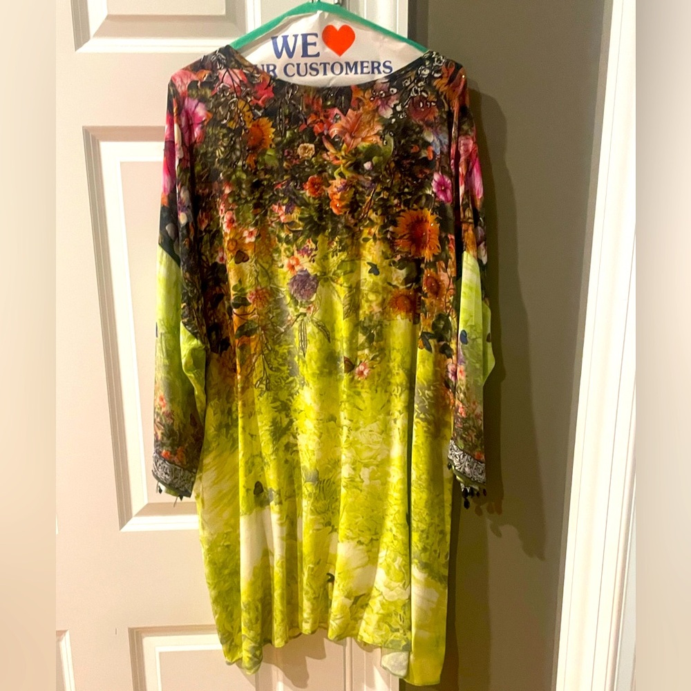 Maria B silk top